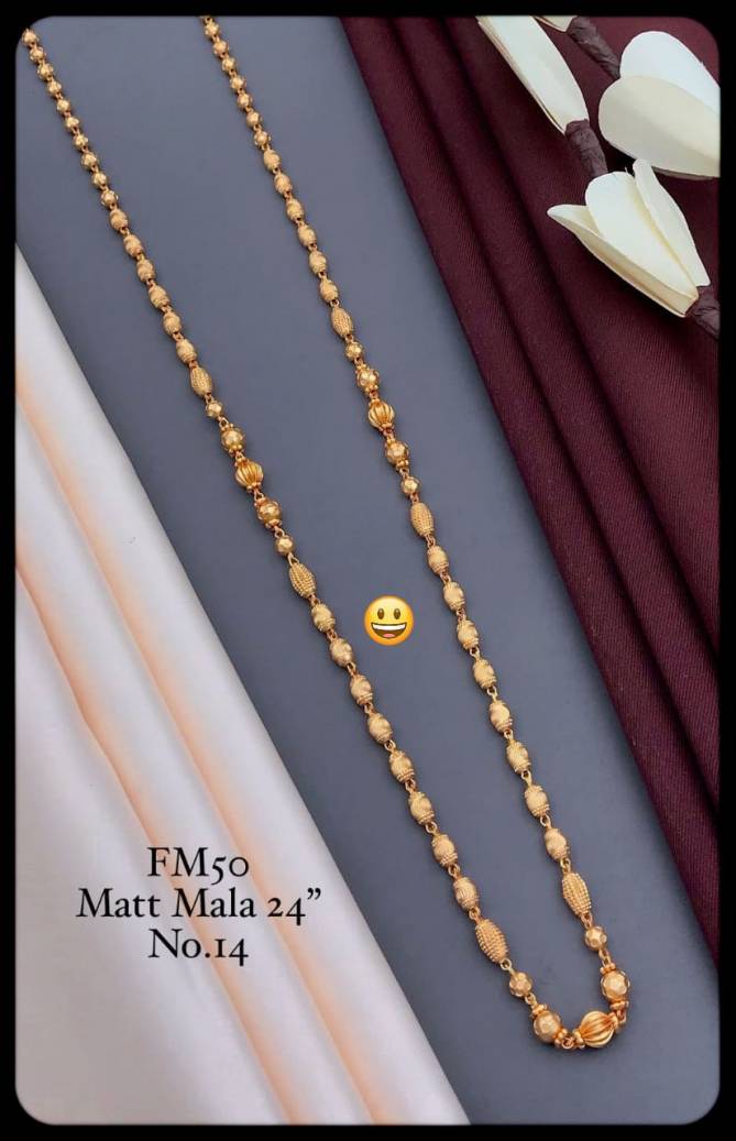 FM Design Matte Mala Set 2 Wholesale Price In Surat
